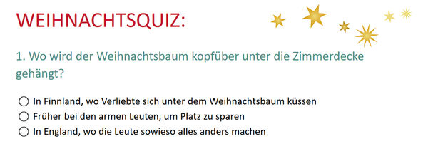 Weihnachtsquiz